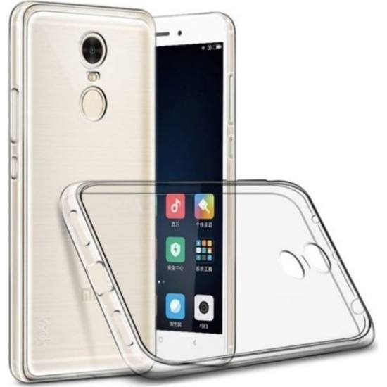 OEM Back Cover Σιλικόνης Διάφανο (Xiaomi Redmi Note 4x) OEM