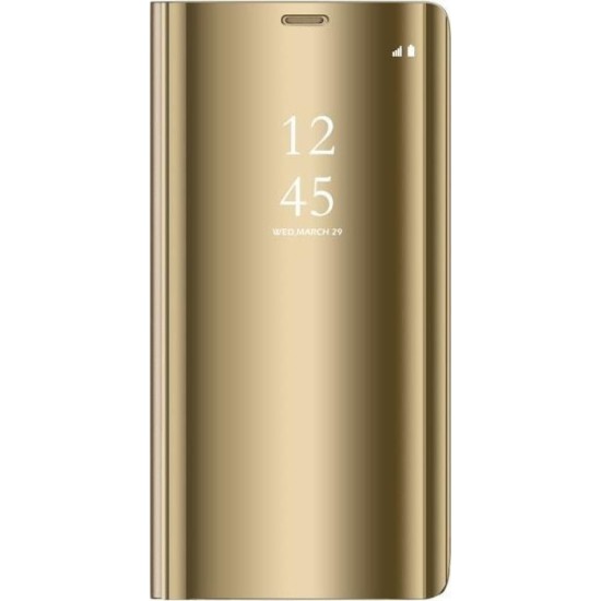 OEM Clear View Book Χρυσό (Xiaomi Mi 8 Lite)