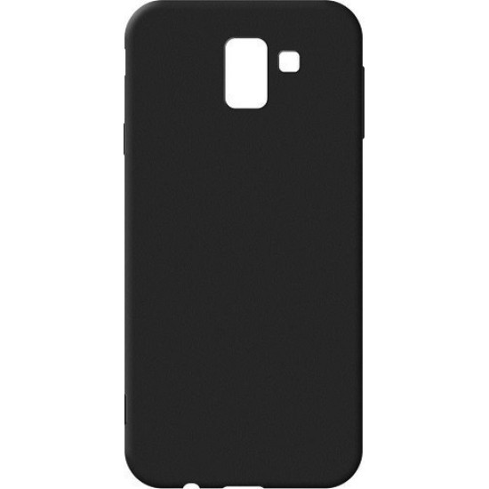 OEM Back Cover Σιλικόνης Μαύρο (Galaxy J6+)