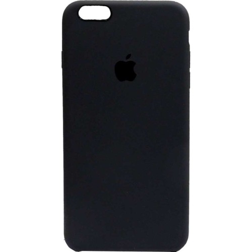 OEM Silicone Case matt Για Apple iPhone 6/6s Plus Black grey OEM Silicone Case matt Για Apple iPhone 6/6s Plus Black grey