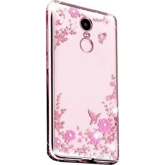 OEM Diamond Garden Ροζ (Lenovo K6 Note)