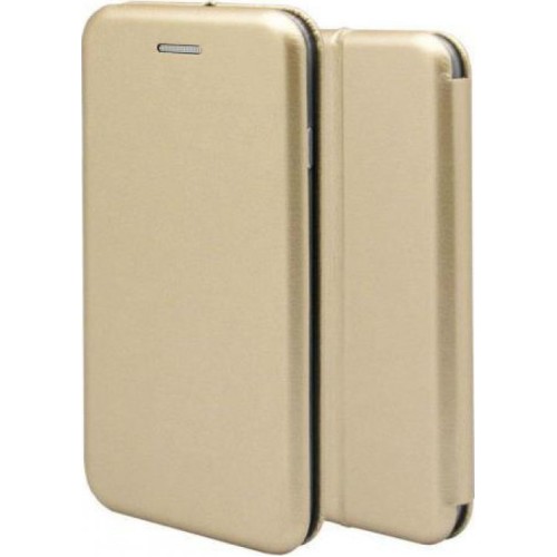 OEM Θήκη Βιβλίο Smart Magnet Elegance για Huawei Mate 20 Lite - Χρώμα: Χρυσό