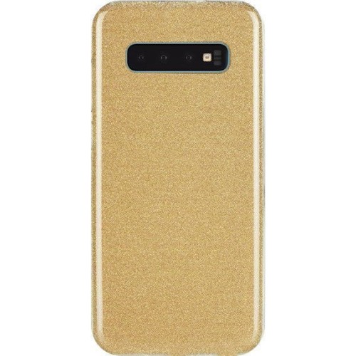 Forcell Glitter Shine Cover Hard Case Gold (Samsung Galaxy S10 Plus)