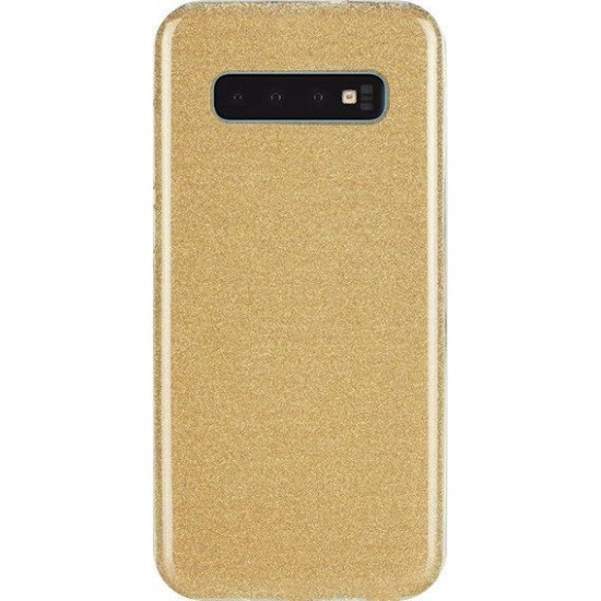 Forcell Glitter Shine Cover Hard Case Gold (Samsung Galaxy S10 Plus) Forcell Glitter Shine Cover Hard Case Gold (Samsung Galaxy S10 Plus)