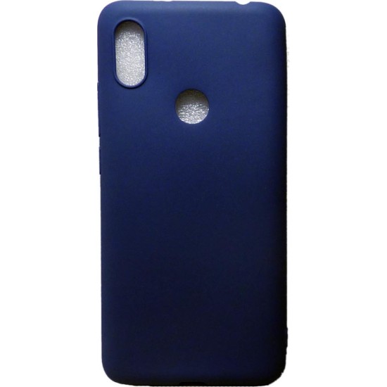OEM Θήκη Σιλικόνης Για Xiaomi Redmi Note 7 Μπλε Matt