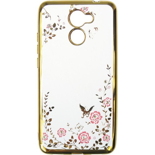 OEM Diamond Garden Μπεζ (Huawei Y7)