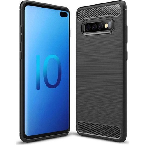 Carbon Brushed Back Cover Μαύρο (Galaxy S10+) Carbon Brushed Back Cover Μαύρο (Galaxy S10+)