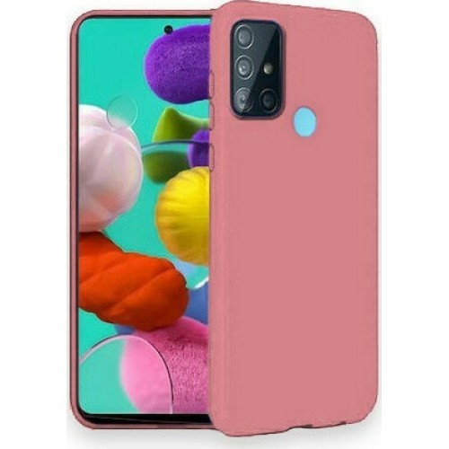 Oem Back Cover Silicone Soft Για REALME 7I/ C17 Ροζ Oem Back Cover Silicone Soft Για REALME 7I/ C17 Ροζ