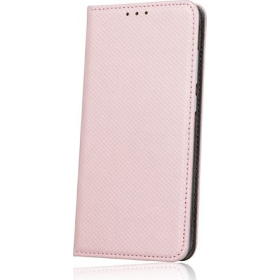 Smart Magnet Book Ροζ Χρυσό (Huawei Y7 2018/Y7 Prime 2018/Honor 7C)