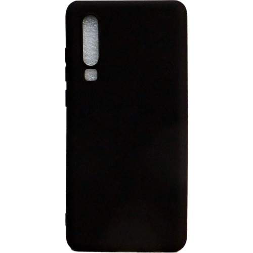 OEM Θήκη Σιλικόνης matt Για Samsung Galaxy A50 Μαύρο