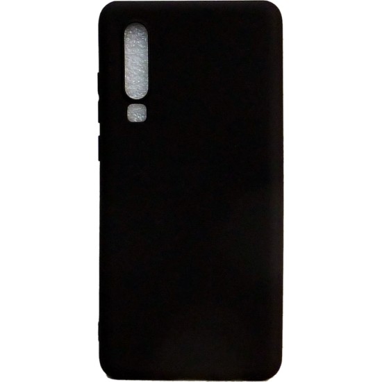 OEM Θήκη Σιλικόνης matt Για Samsung Galaxy A50 Μαύρο