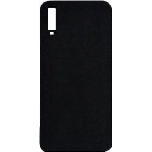 Back Cover Σιλικόνης Μαύρο (Galaxy A7 2018)