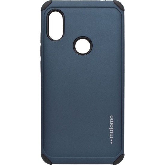 Θήκη ενισχυμένη Motomo Tough Armor για Xiaomi Redmi Note 6 Pro - σκούρο μπλε