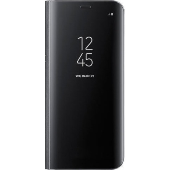 Θήκη Clear View για Samsung Galaxy M10 M105F Black (oem)