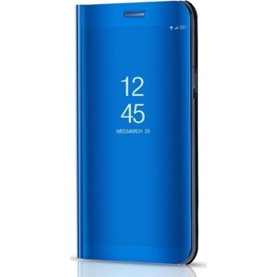Θήκη Clear View για Samsung Galaxy M10 M105F Blue (oem)