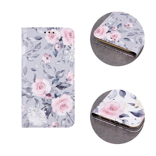Oem Smart Magnet Trendy Spring Flowers  θήκη για Samsung Galaxy S20 FE