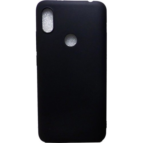 Back Cover Σιλικόνης Matt Μαύρο (Xiaomi Redmi Note 7 / 7 Pro)
