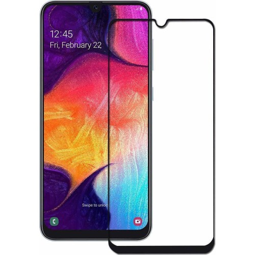 Samsung Galaxy A70 - [Full Coverage] Full Tempered Glass 3D Curved 9H Black(Με πλήρη εφαρμογή σε όλα τα σημεία και όχι μόνο στις άκρες.)