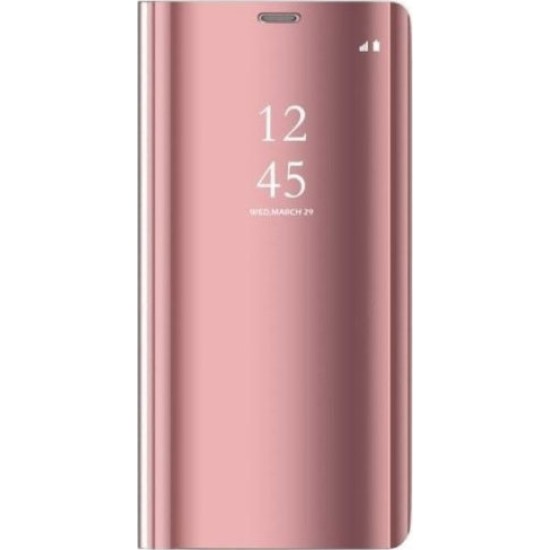 Clear View Book Ροζ (Galaxy A40)