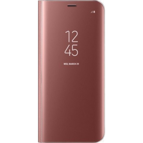 Clear View Book Ροζ (Galaxy A70)