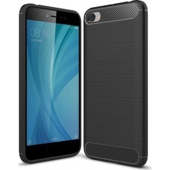OEM Carbon Brushed Μαύρο (Xiaomi Redmi Note 5a)