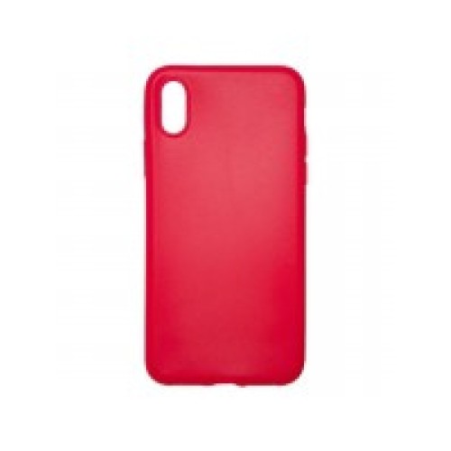 OEM ΘΗΚΗ ΣΙΛΙΚΟΝΗΣ ΓΙΑ APPLE IPHONE X ΚΟΚΚΙΝΗ