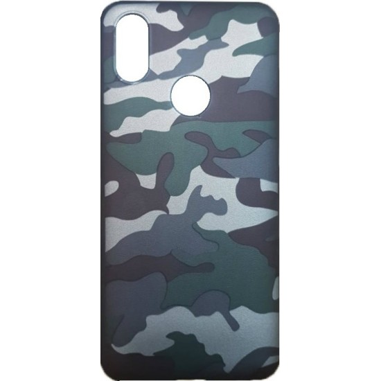Xiaomi Redmi Note 6 Pro Silicone Back Cover Case Military Design (oem) Xiaomi Redmi Note 6 Pro Silicone Back Cover Case Military Design (oem)