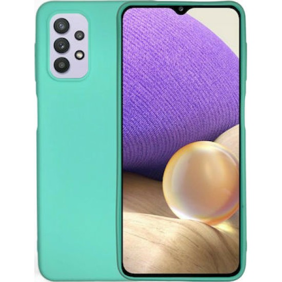 Silicone Back Cover Σιλικόνης Τιρκουάζ (Galaxy A32 4G)