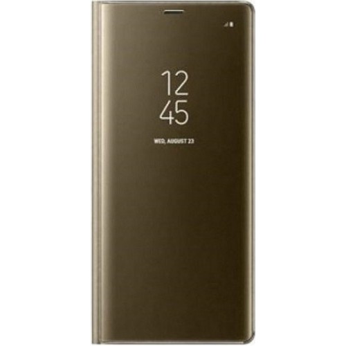 Clear View Book Χρυσό (Galaxy A10)