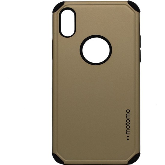 Θήκη ενισχυμένη Motomo Tough Armor για iPhone X/Xs - χρυσό