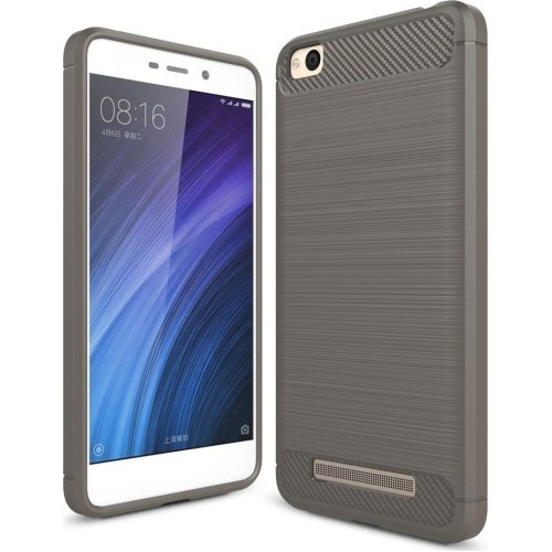 OEM Carbon Fiber Brushed TPU Γκρι (Xiaomi Redmi 4a) OEM Carbon Fiber Brushed TPU Γκρι (Xiaomi Redmi 4a)