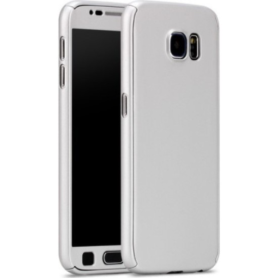 360 Full Cover Ασημί (Galaxy J7 2017)