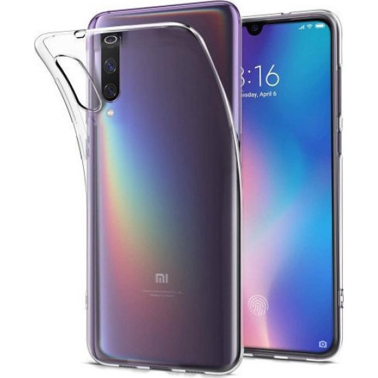 Back Cover Σιλικόνης Διάφανο (Xiaomi Mi 9)