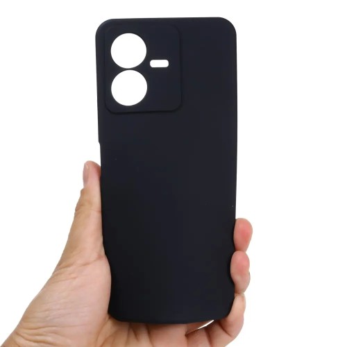 OEM Θήκη Σιλικόνης Soft TPU Back Cover Για Vivo Y22/Y22S Χρώμα: Μαύρο