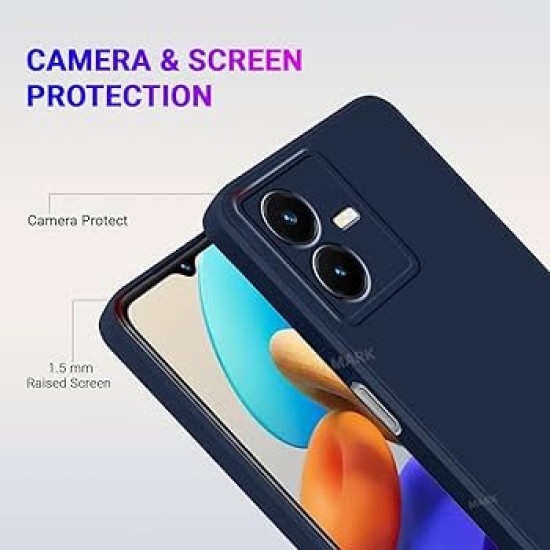 OEM Θήκη Σιλικόνης Soft TPU Back Cover Για Vivo Y22/Y22S Χρώμα: Μαύρο