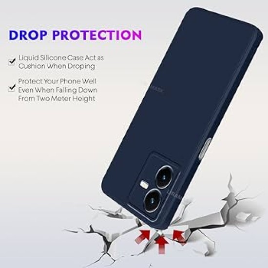 OEM Θήκη Σιλικόνης Soft TPU Back Cover Για Vivo Y22/Y22S Χρώμα: Μαύρο