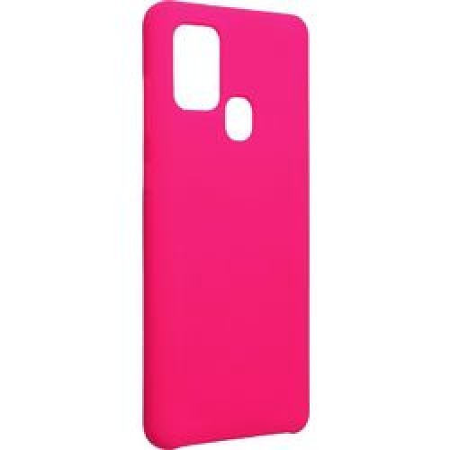 Oem Θήκη Σιλικόνης Matt Για Samsung Galaxy A21s Φούξια