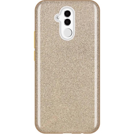 Shining Back Cover Σιλικόνης Χρυσό (Huawei Mate 20 Lite)