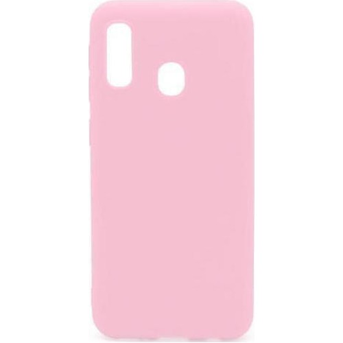 Θήκη Σιλικόνης Για Samsung Galaxy A20E ροζ Θήκη Σιλικόνης Για Samsung Galaxy A20E ροζ