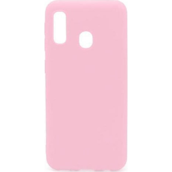 Θήκη Σιλικόνης Για Samsung Galaxy A20E ροζ