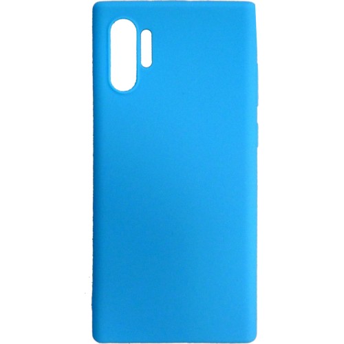 Θήκη Σιλικόνης Για Samsung Galaxy Note 10 Plus Γαλαζιο matt Θήκη Σιλικόνης Για Samsung Galaxy Note 10 Plus Γαλαζιο matt
