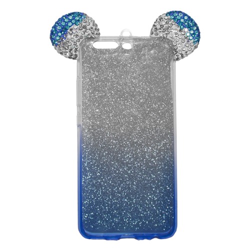 OEM Back Cover Σιλικόνης Glitter Ears As Mickey Μπλε P10 Plus OEM Back Cover Σιλικόνης Glitter Ears As Mickey Μπλε P10 Plus