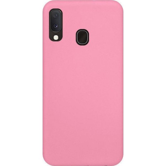 Θήκη TPU Σιλικόνης για Galaxy A20e - Ροζ