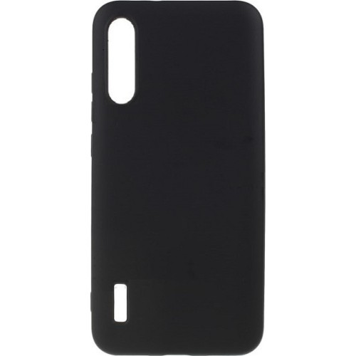 Back Cover Σιλικόνης Matte Black (Xiaomi Mi A3)