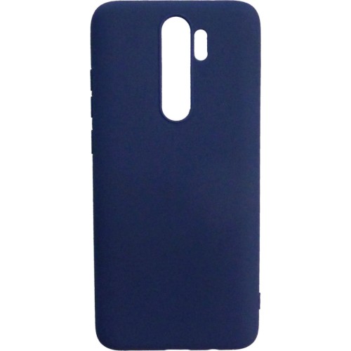 Θήκη Σιλικόνης matt Για Xiaomi Redmi Note 8 Pro Μπλε