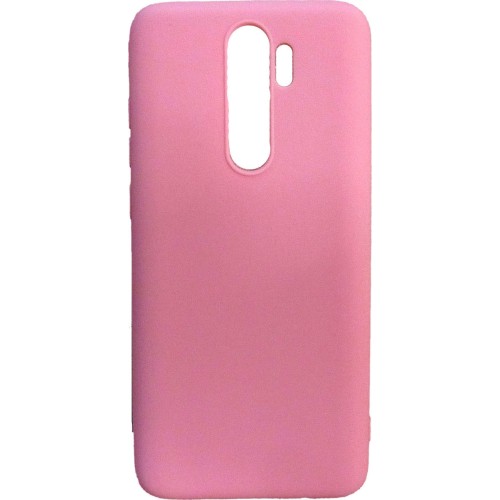 Θήκη Σιλικόνης matt Για Xiaomi Redmi Note 8 Pro Ροζ