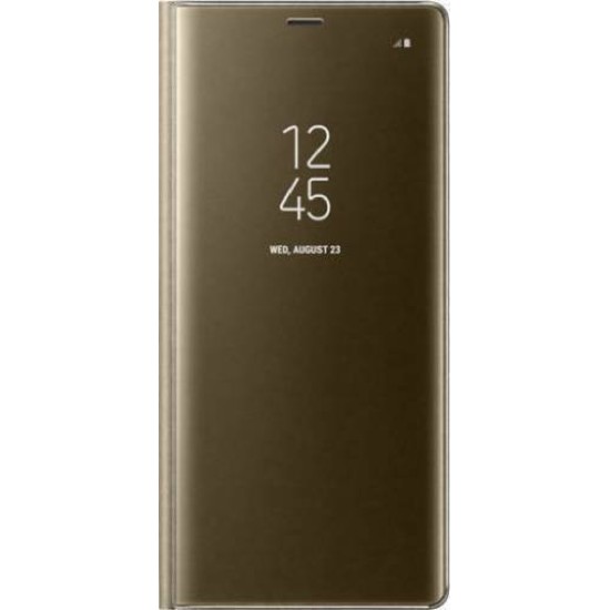 Clear View Book Χρυσό (iPhone 11)