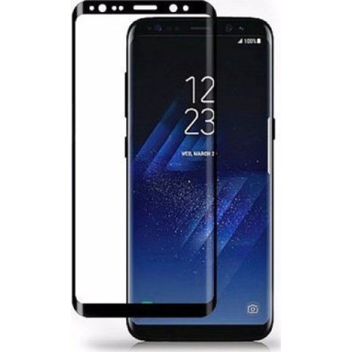 Full Face Tempered Glass Black (Galaxy S8+)