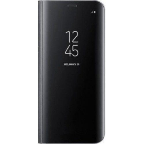 Clear View Book Μαύρο (Xiaomi Redmi Note 8)
