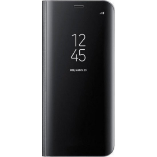 Clear View Book Μαύρο (Xiaomi Redmi Note 8)